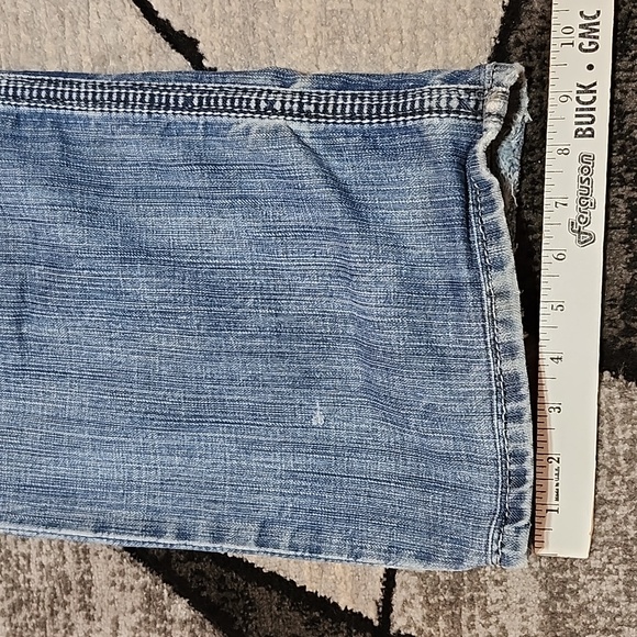 BKE SETH EMBROIDERED BOOT-LEG DENIM JEAN SIZE 42 - Picture 10 of 15